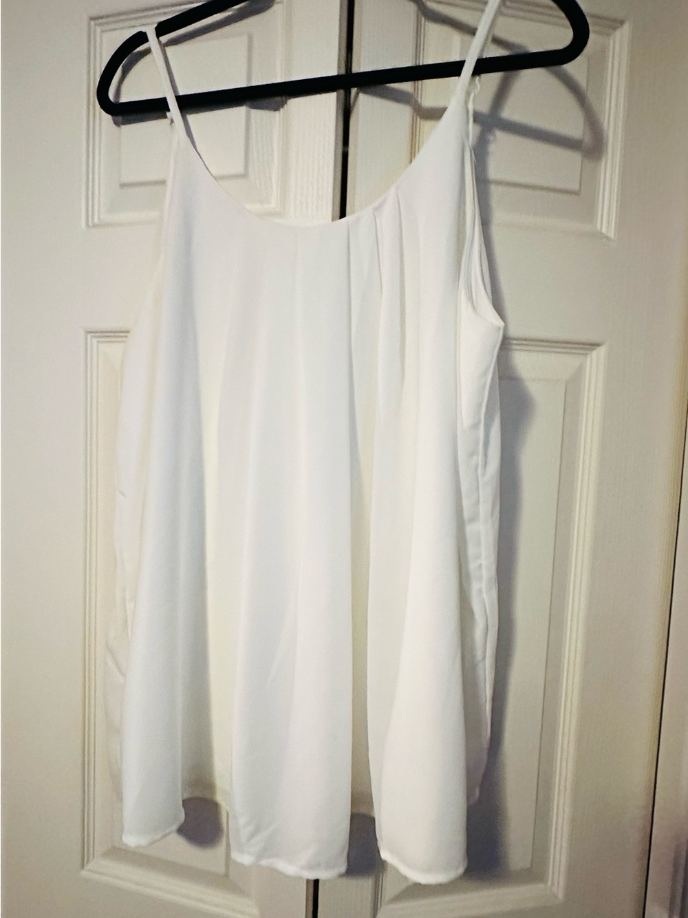Zenana Outfitters White Spaghetti Strap Cami